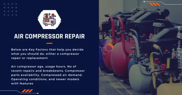 A Complete Air Compressor Repair Guide [2023 Infographics]