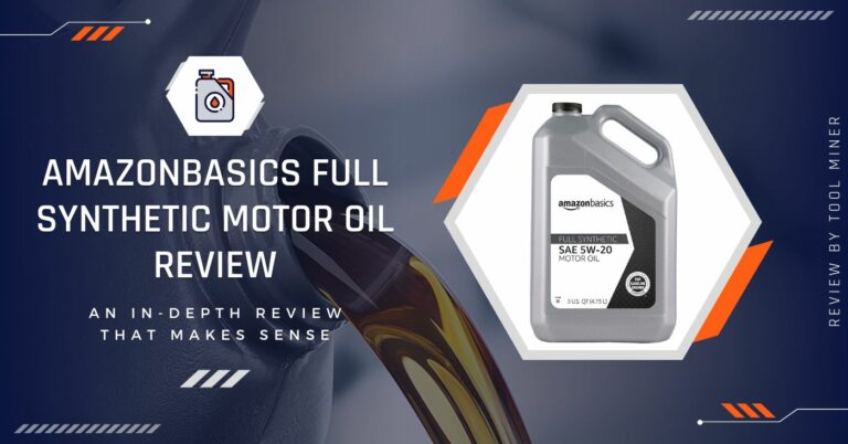 AmazonBasics Full Synthetic Motor Oil Review 2024