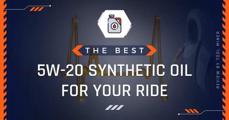 The Best Synthetic Oil 5w20 In 2024 For Your Ride