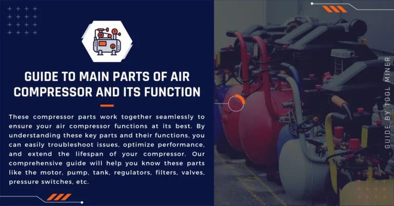 Ultimate Guide to 15+ Main Parts of Air Compressor and Its Functions 2024